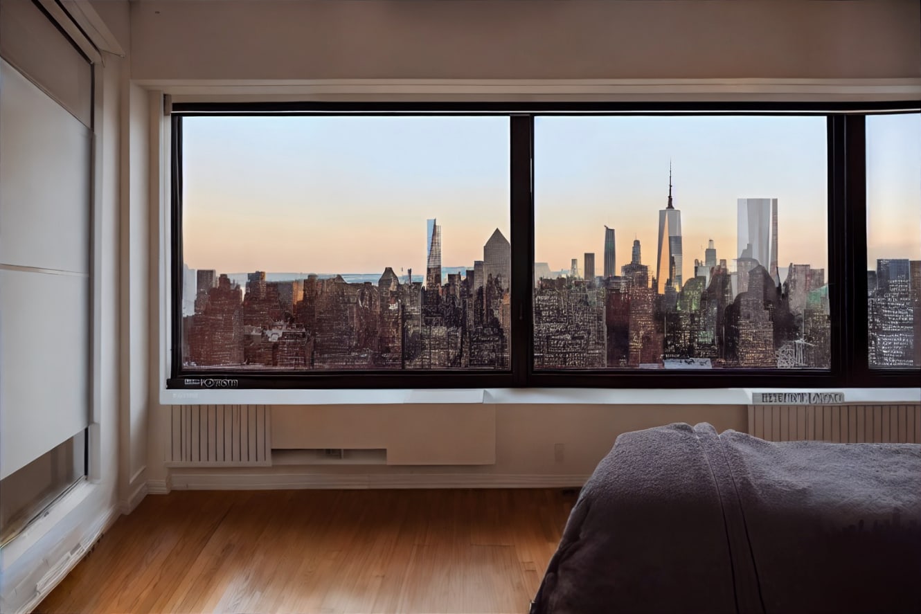 An image of an empty room