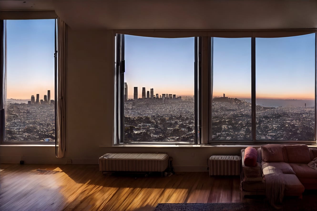 An image of an empty room