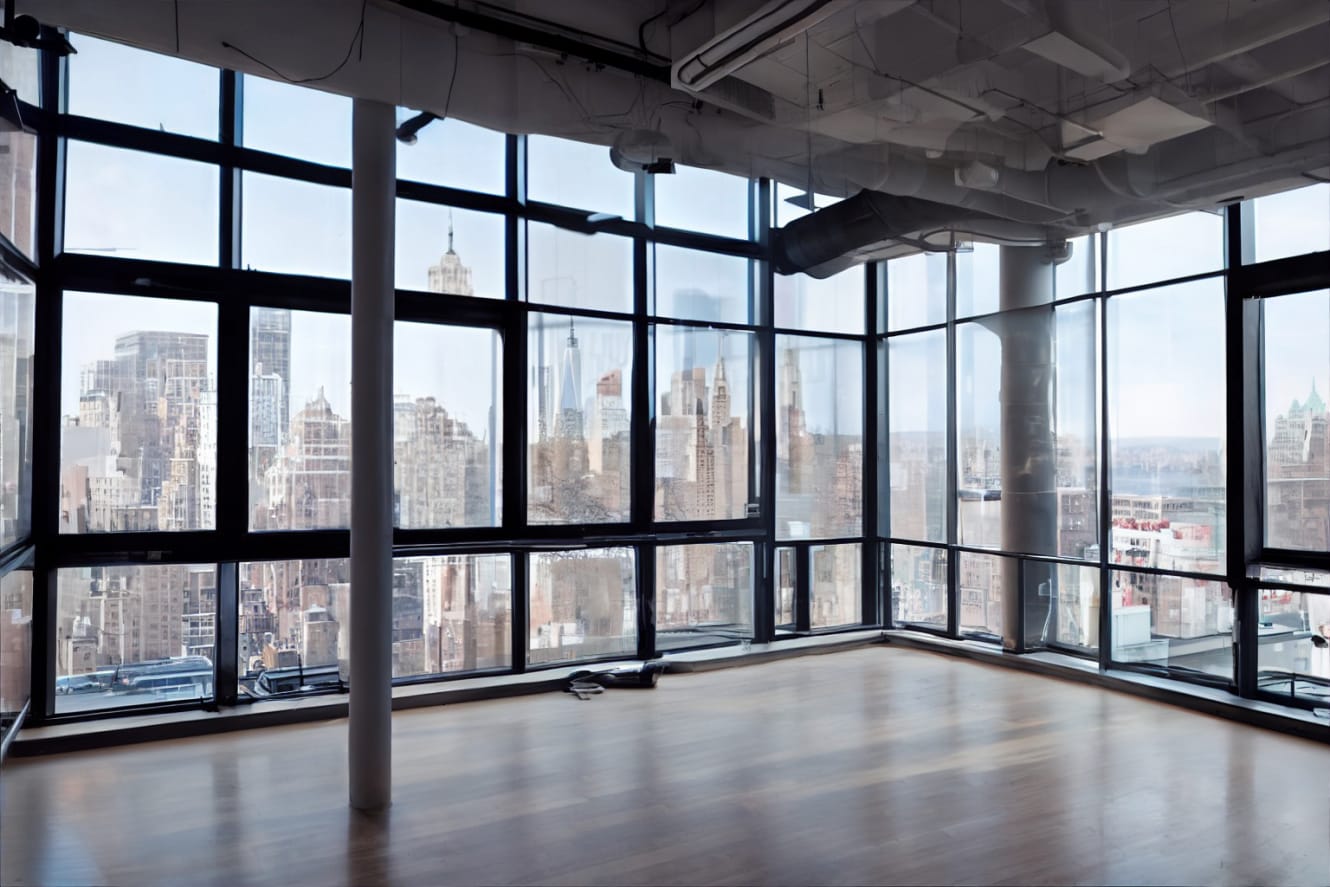 An image of an empty room