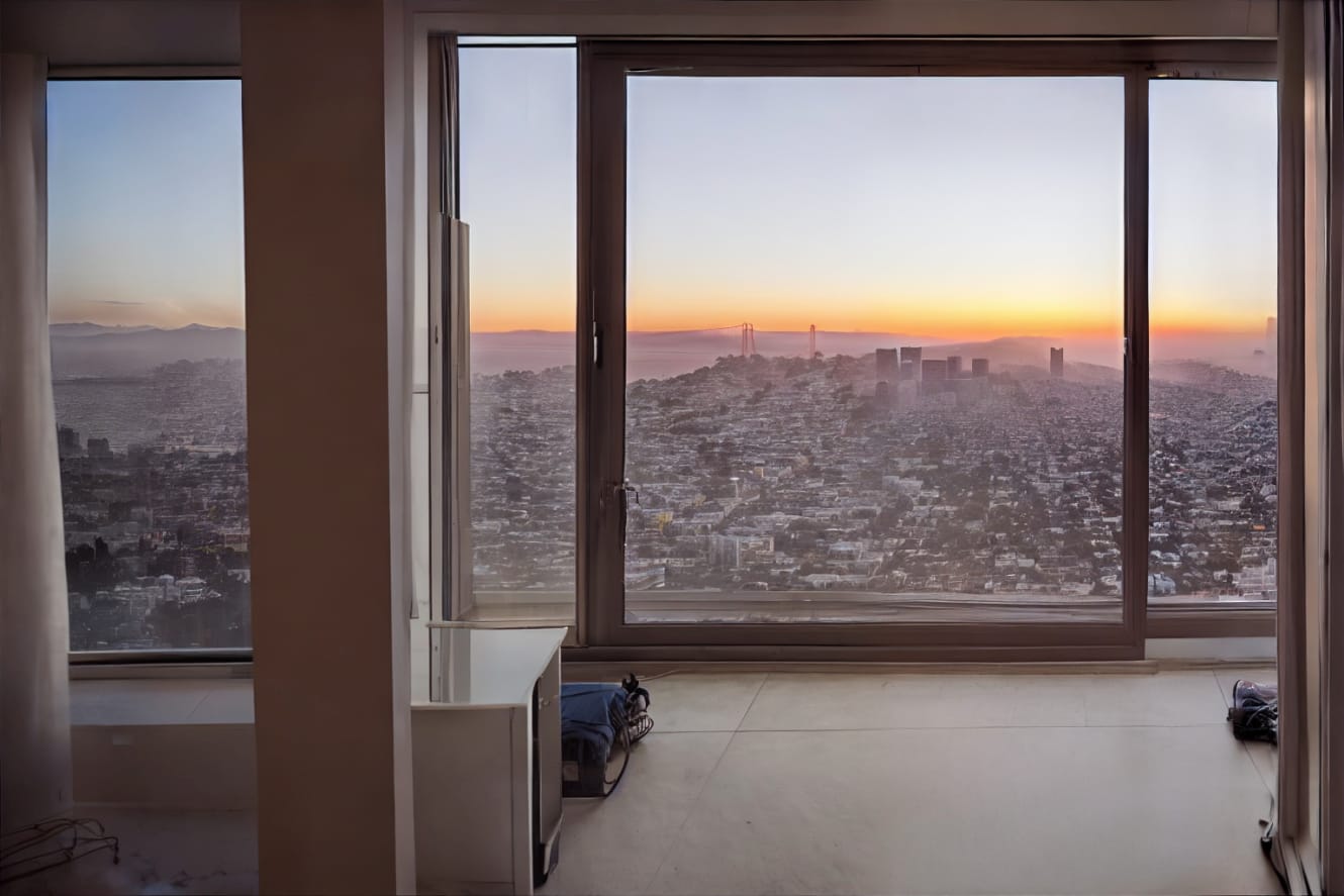 An image of an empty room