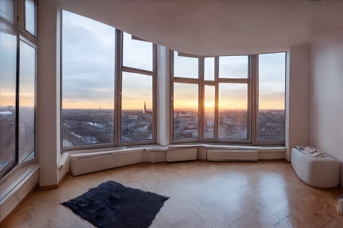 An image of an empty room