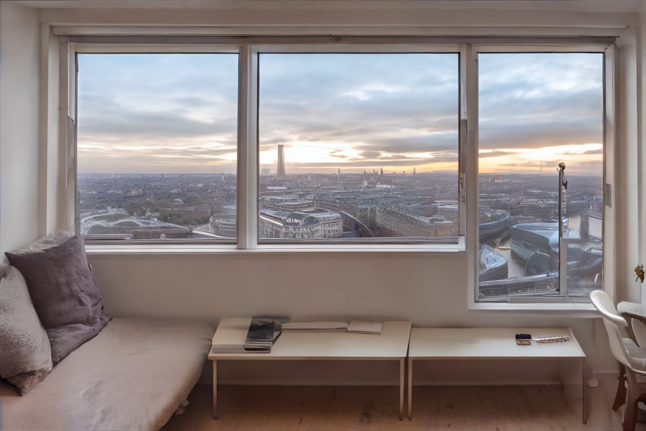 An image of an empty room