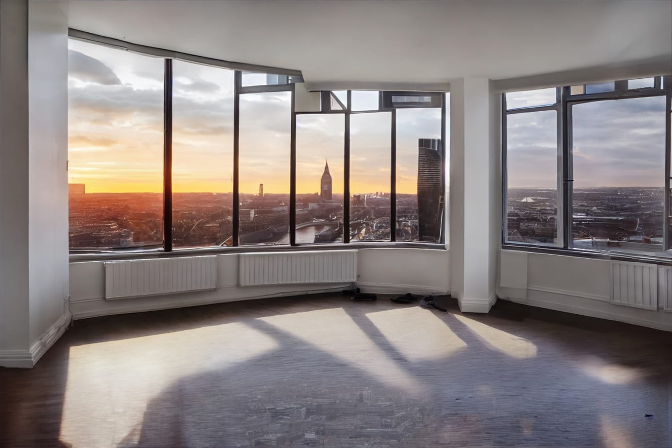 An image of an empty room