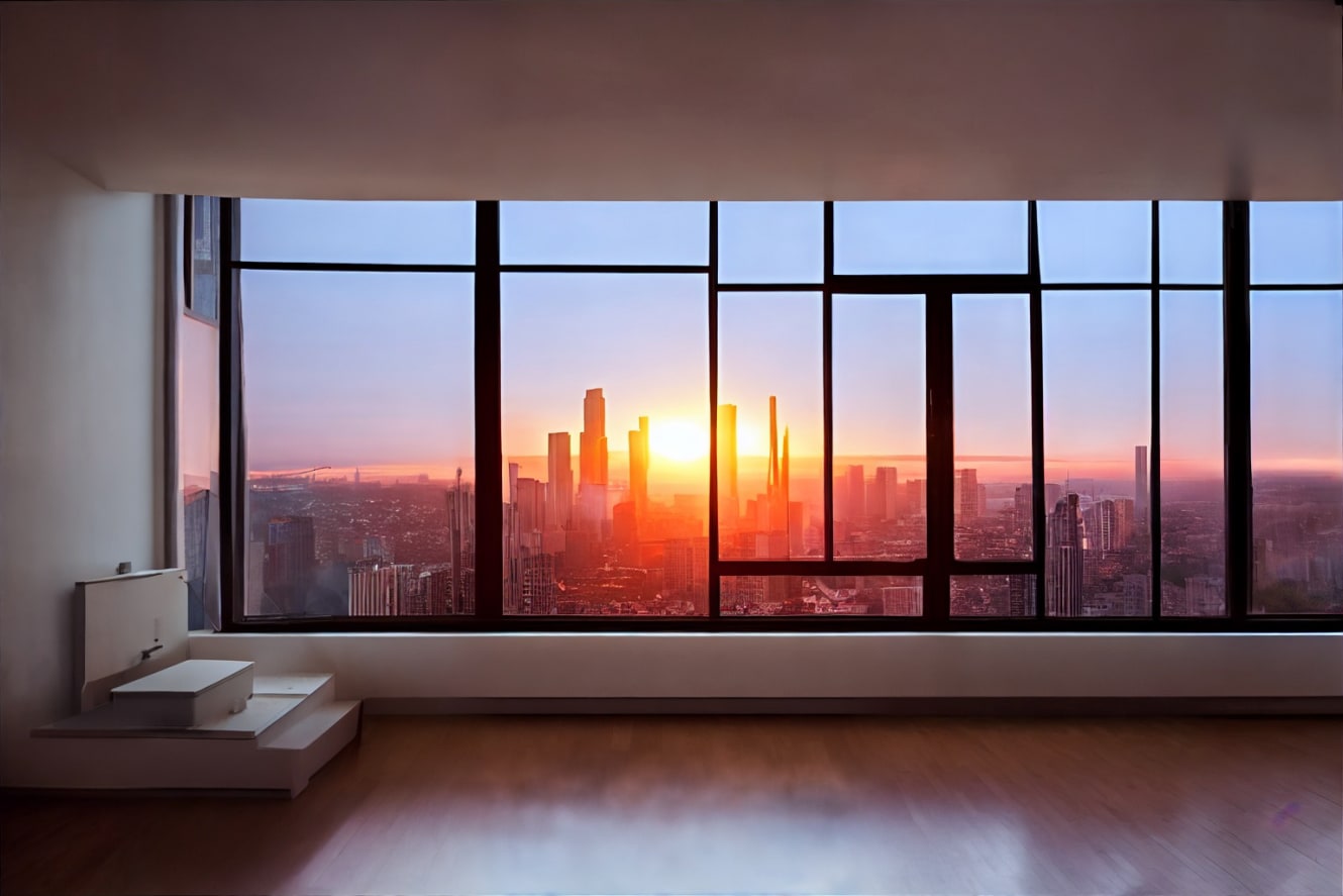 An image of an empty room