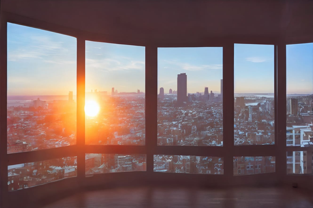 An image of an empty room