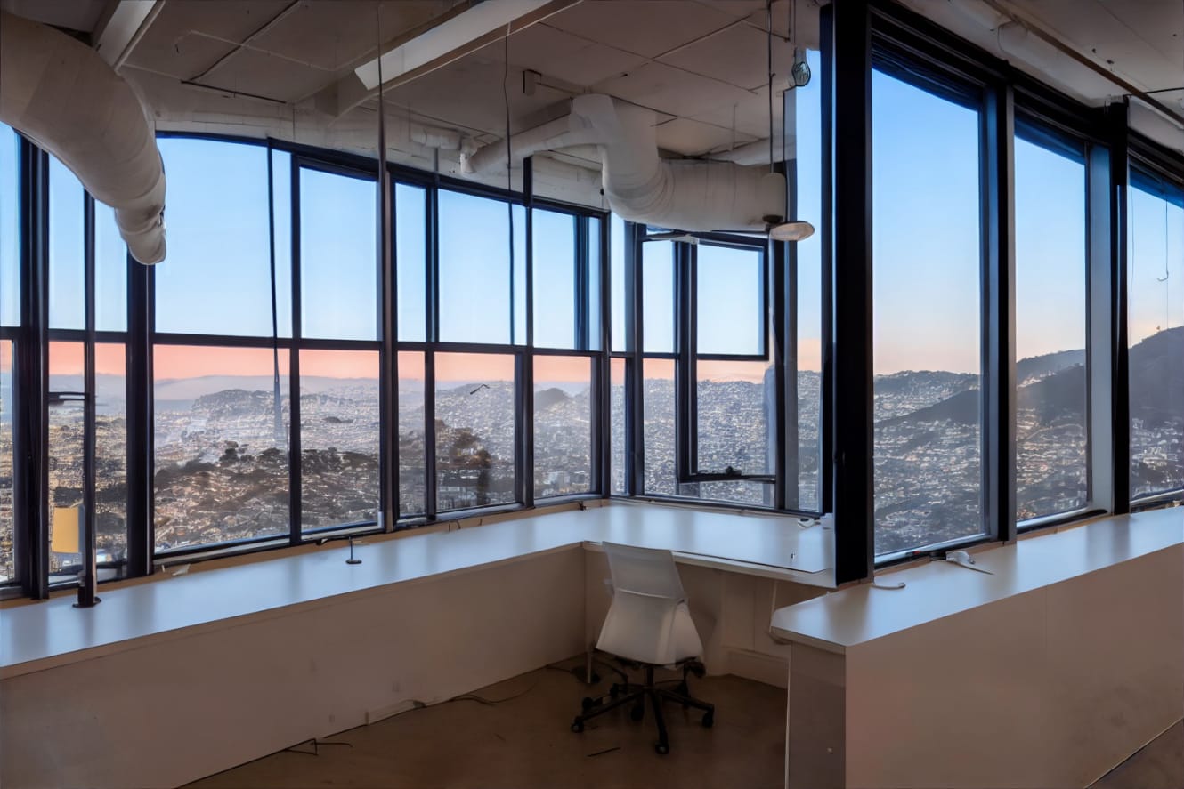 An image of an empty room