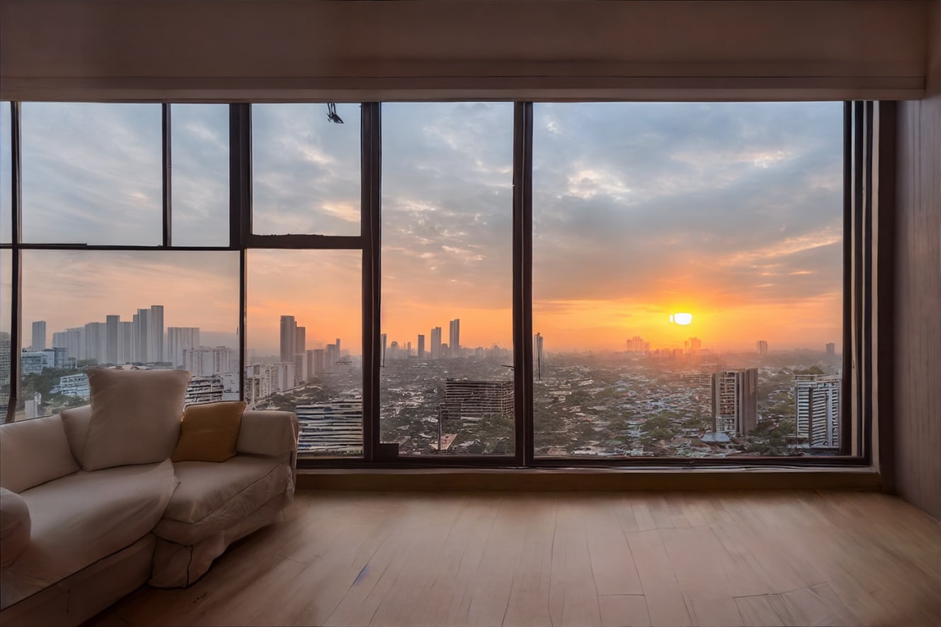 An image of an empty room