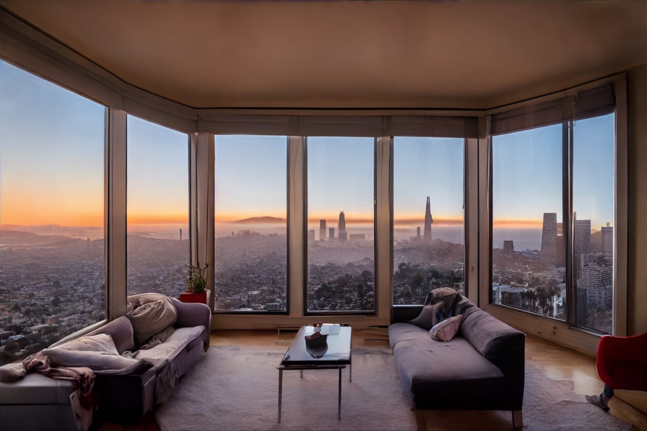 An image of an empty room