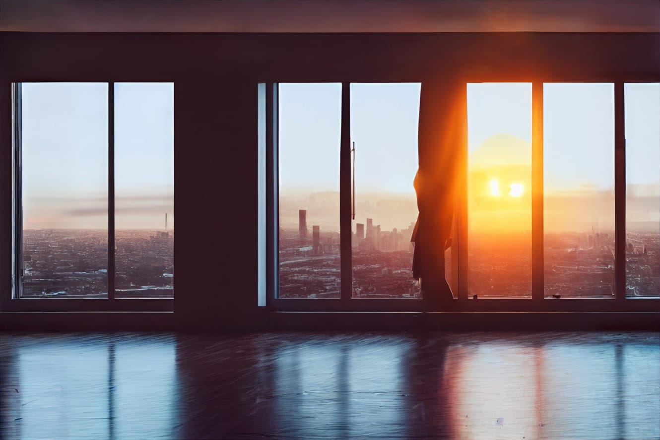 An image of an empty room