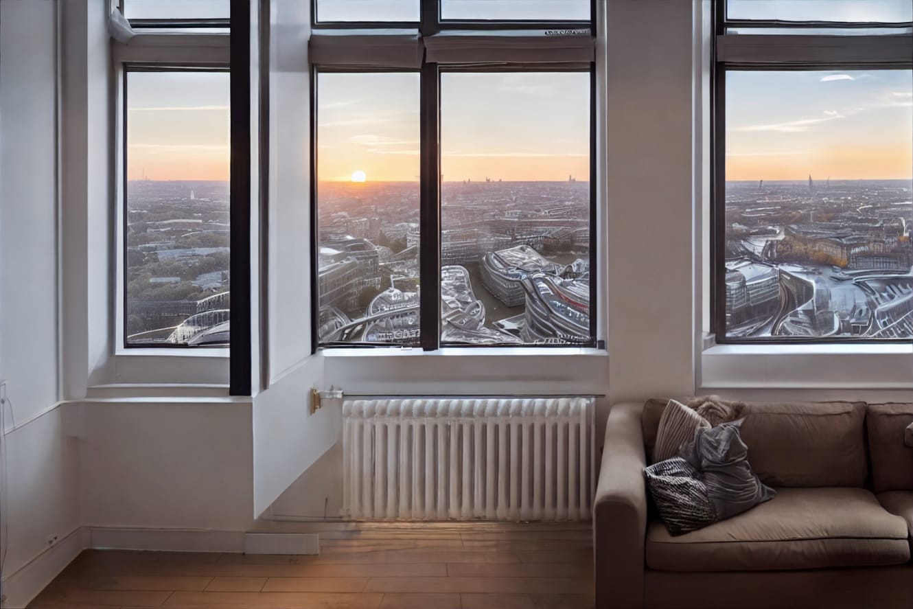 An image of an empty room