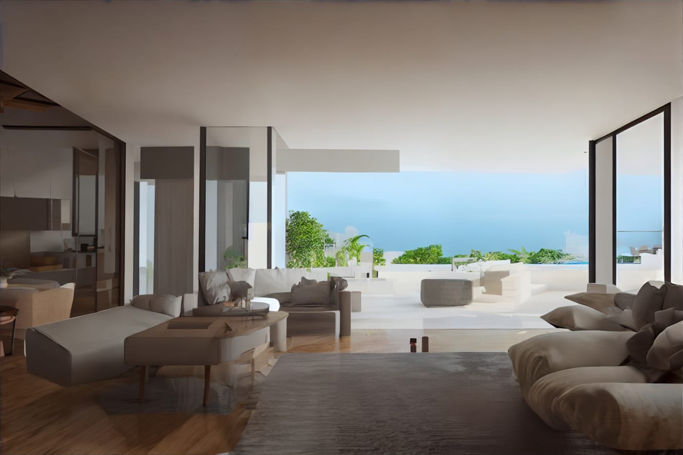 An image of an ocean room