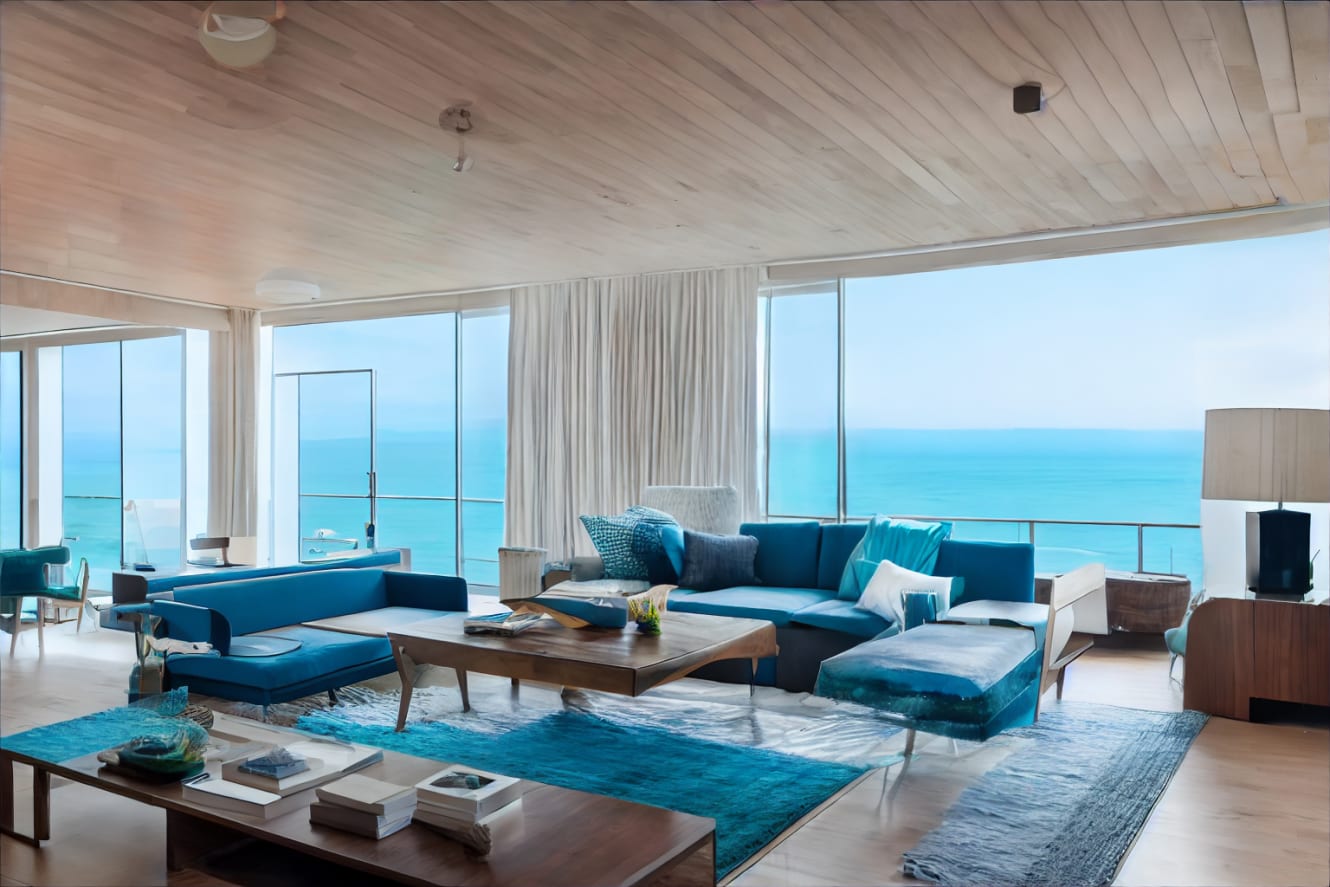 An image of an ocean room