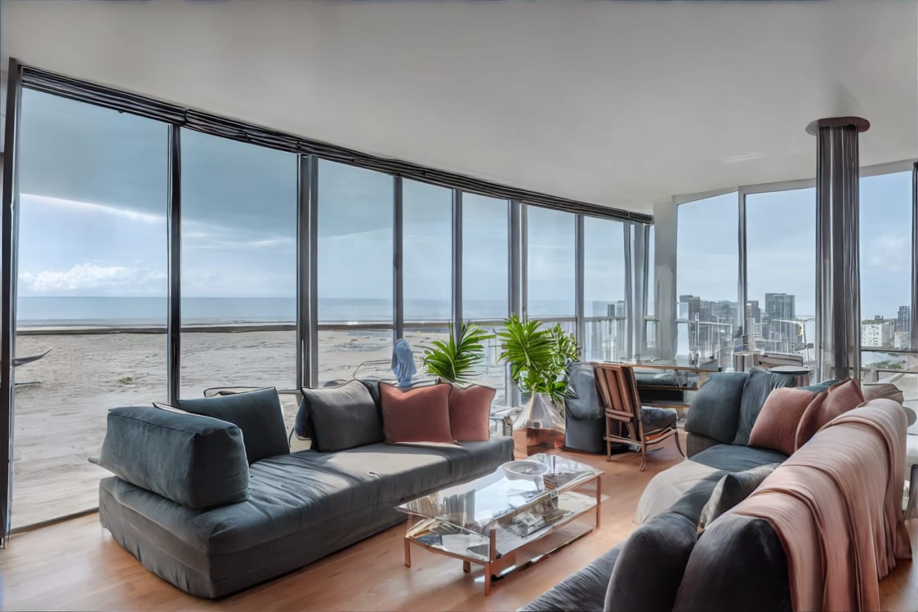 An image of an ocean room