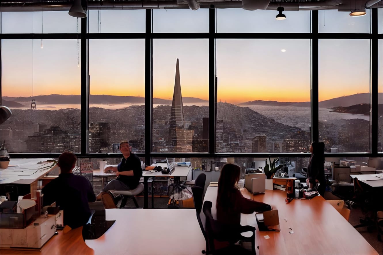 An image of an office room