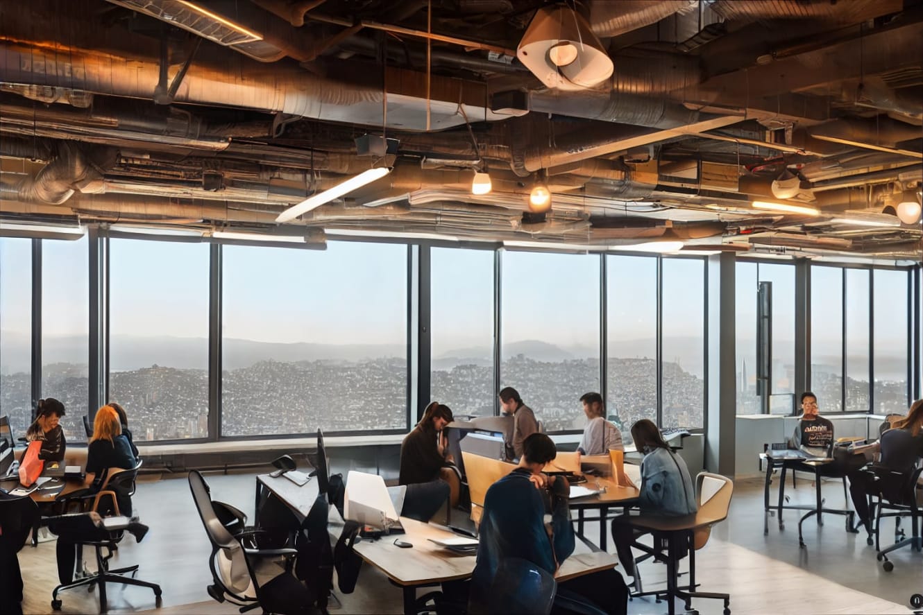 An image of an office room