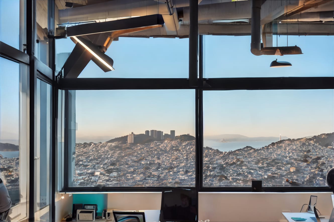 An image of an office room