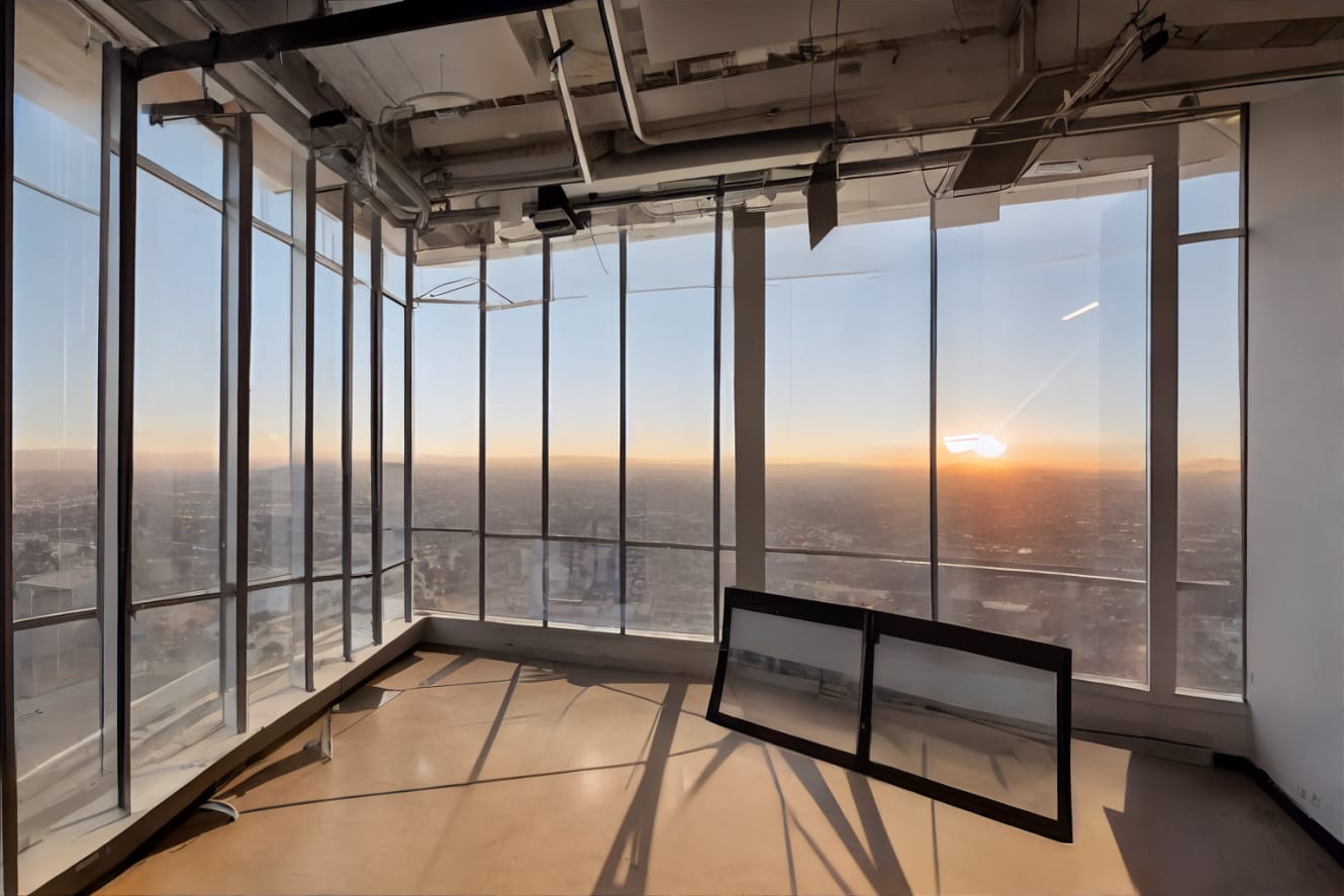 An image of an office room