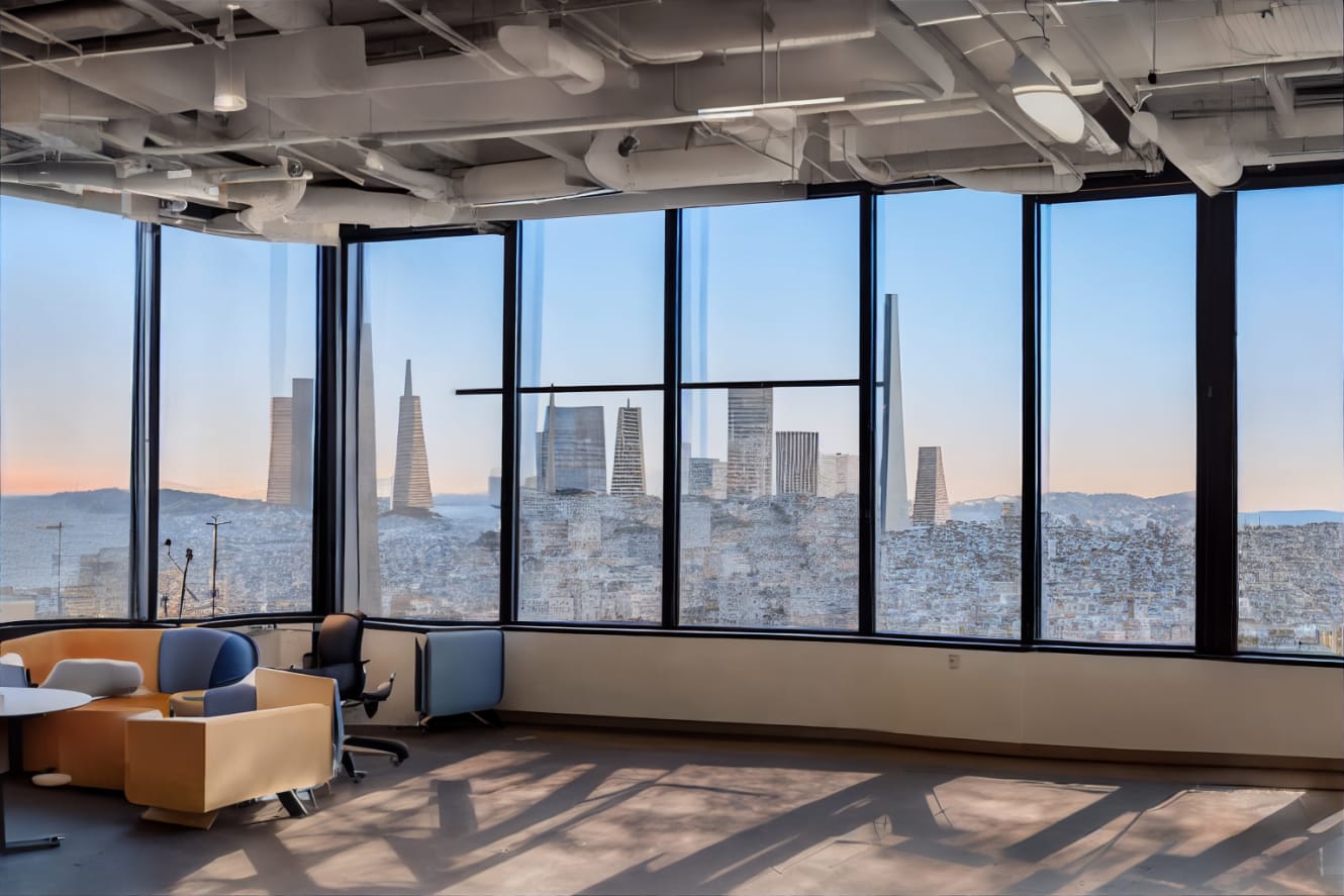 An image of an office room