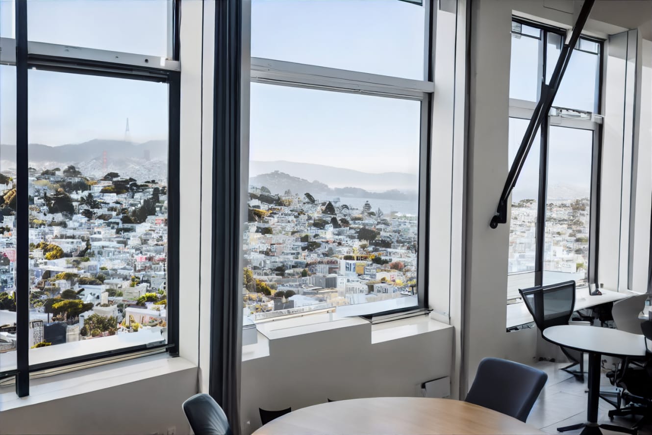 An image of an office room