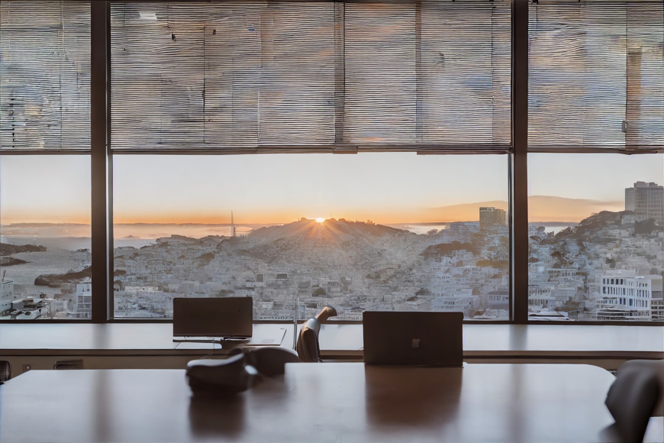 An image of an office room