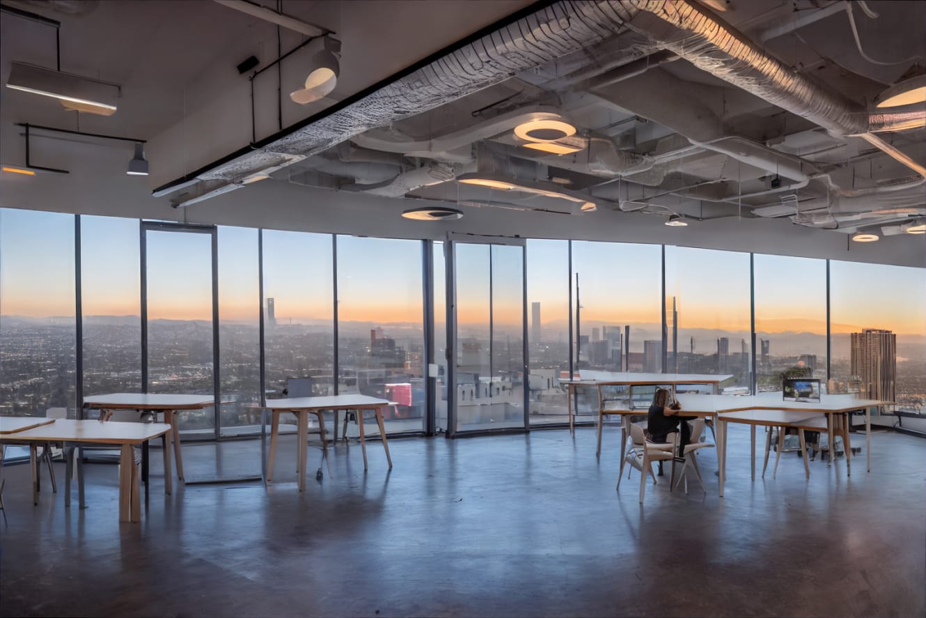 An image of an office room