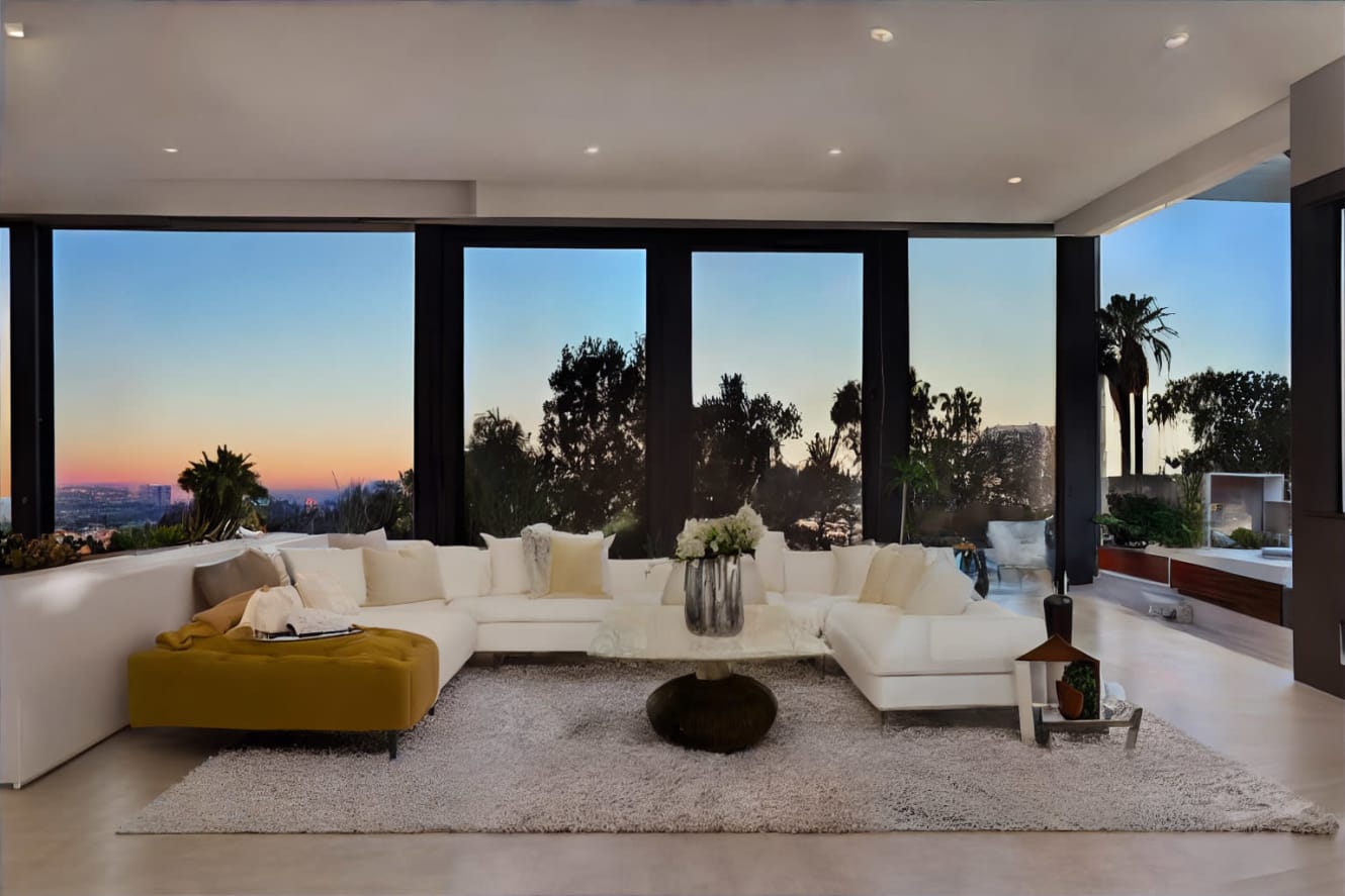 An image of a sunrise room