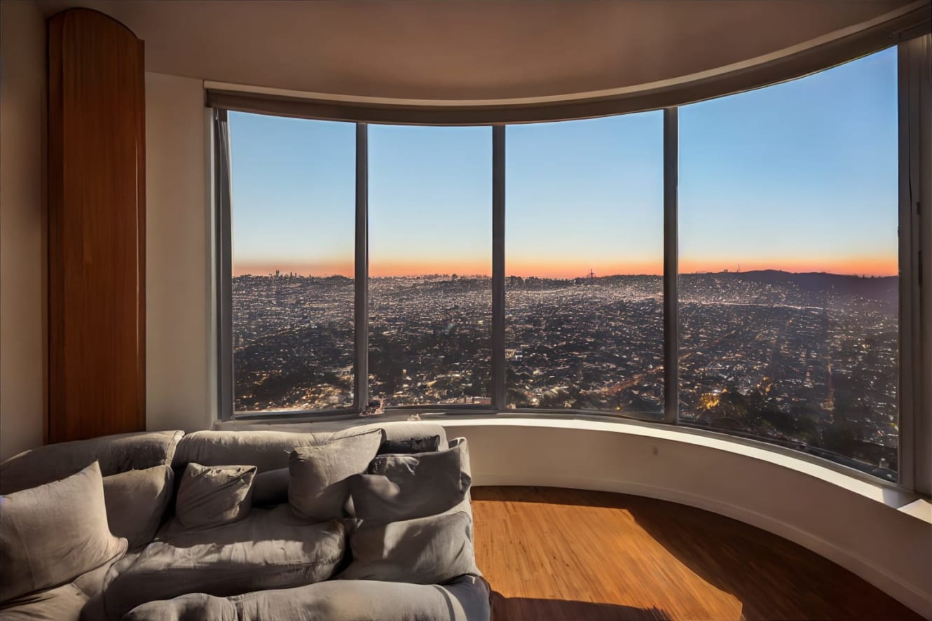 An image of a sunrise room