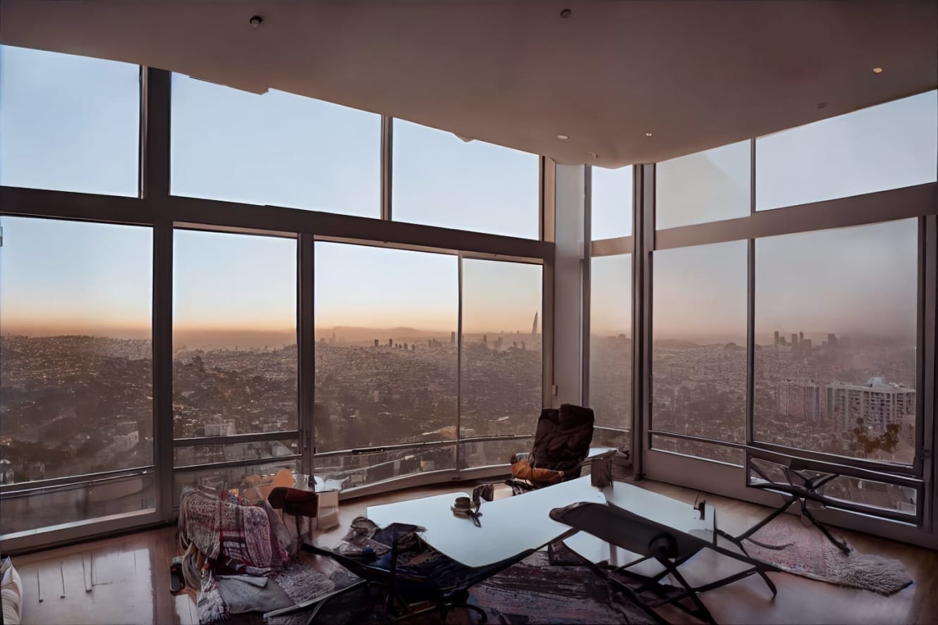 An image of a sunrise room