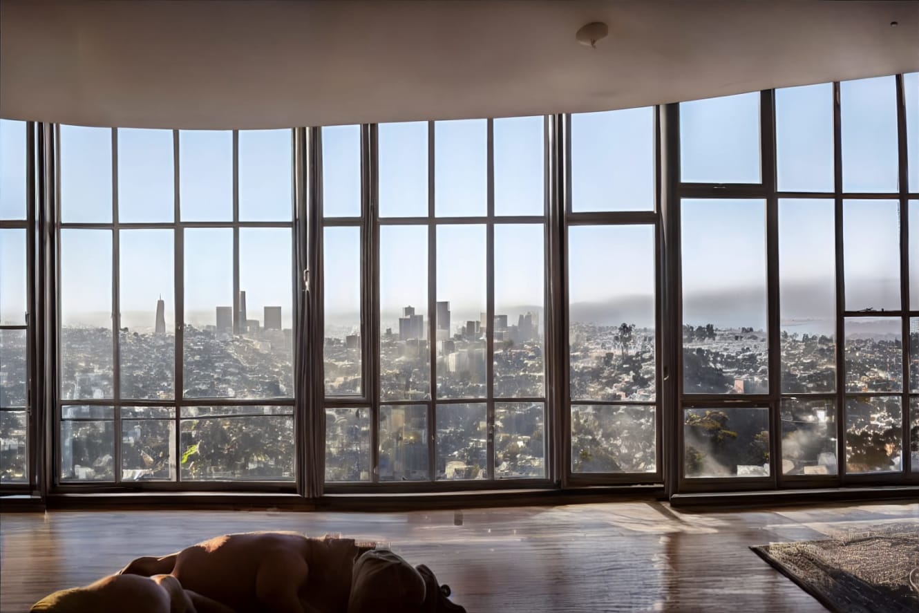 An image of a sunrise room