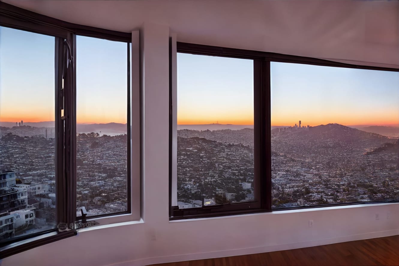 An image of a sunrise room