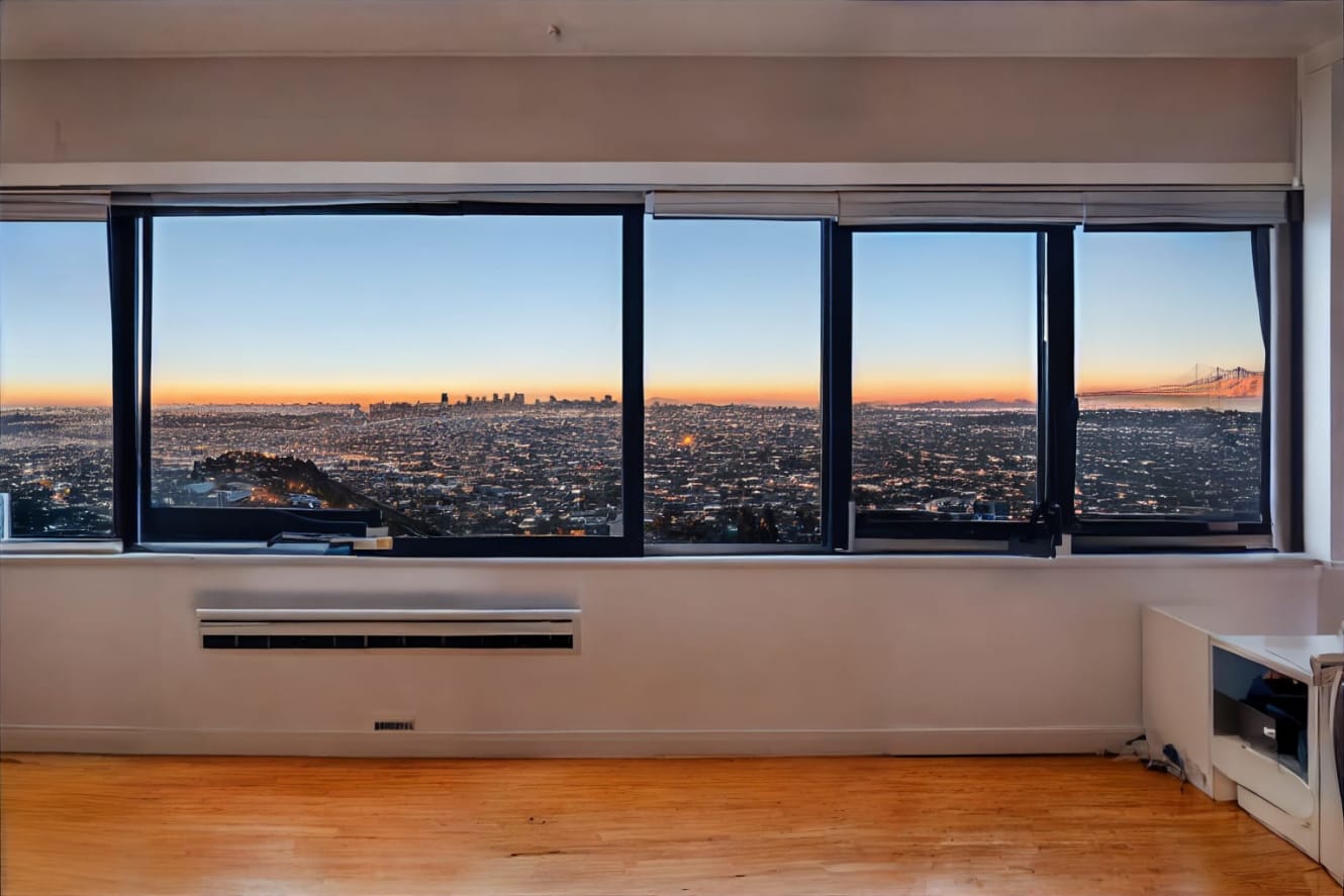 An image of a sunrise room