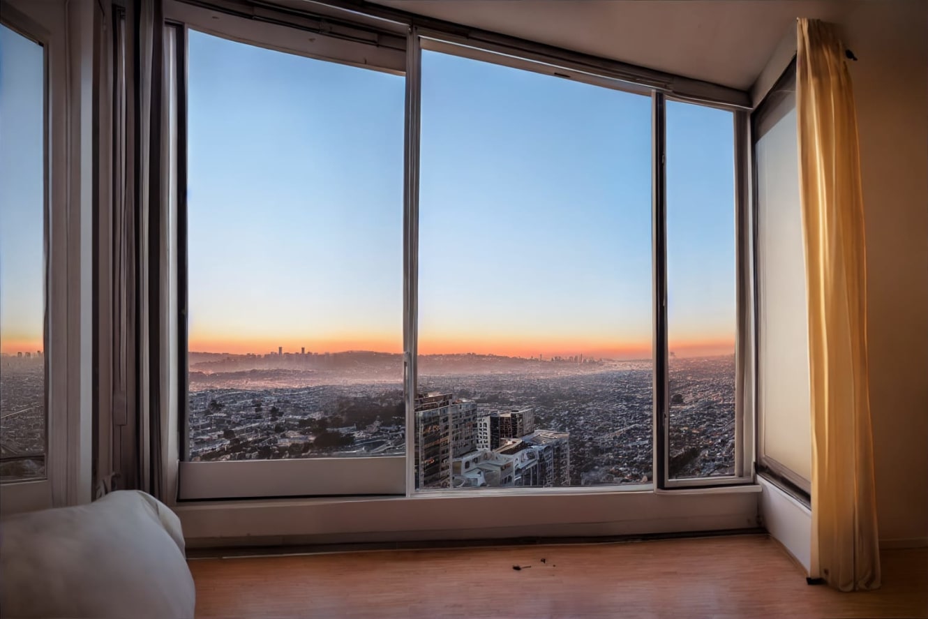 An image of a sunrise room