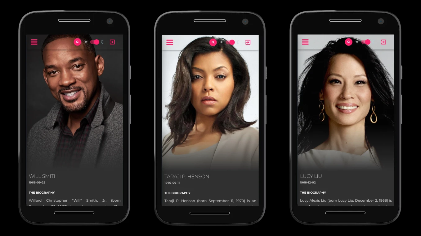 Screenshot of Movies app