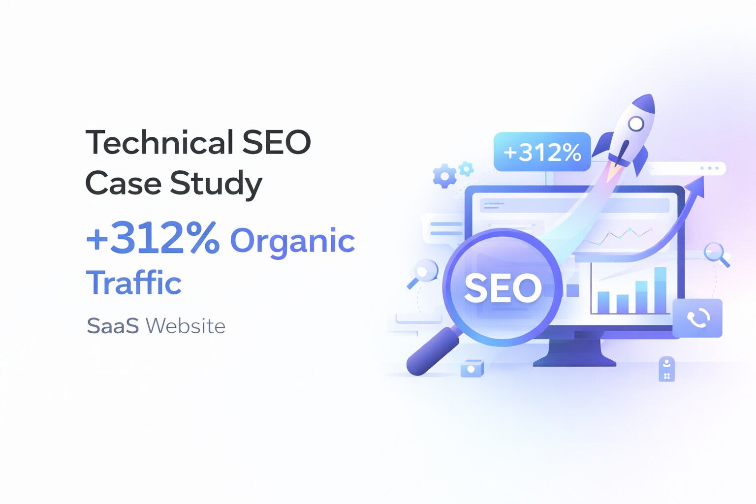 How Technical SEO Increased Organic Traffic by 312% for a SaaS Website?