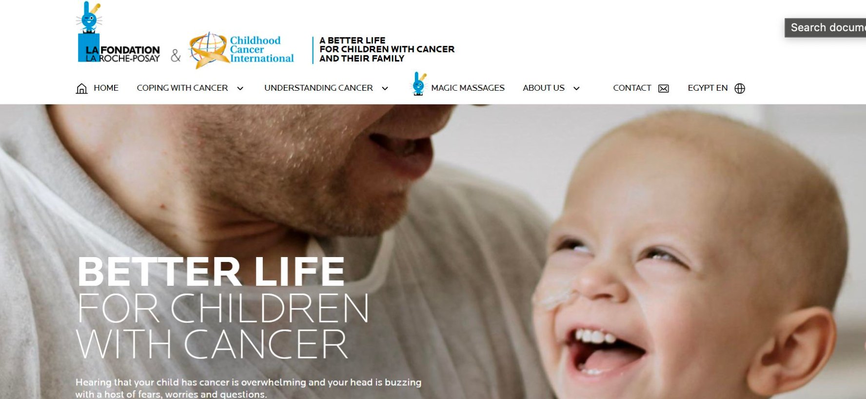 La Roche-Posay Childhood Cancer