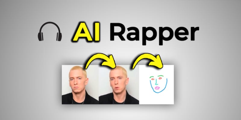 Talking Head of your favorite rapper using Transformers (NLP), PyTorch, Tortoise TTS, and OpenCV