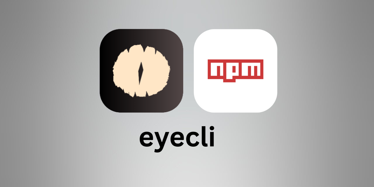 Powerful multi-search CLI combining ripgrep, fd, dust, and fzf for blazing fast file discovery and analysis.
`npm i -g @vd7/eyecli`