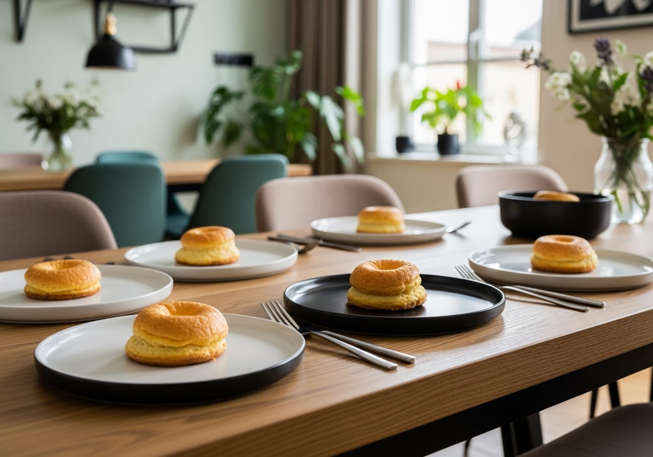 Kwarksoufflé vanille — receptfoto