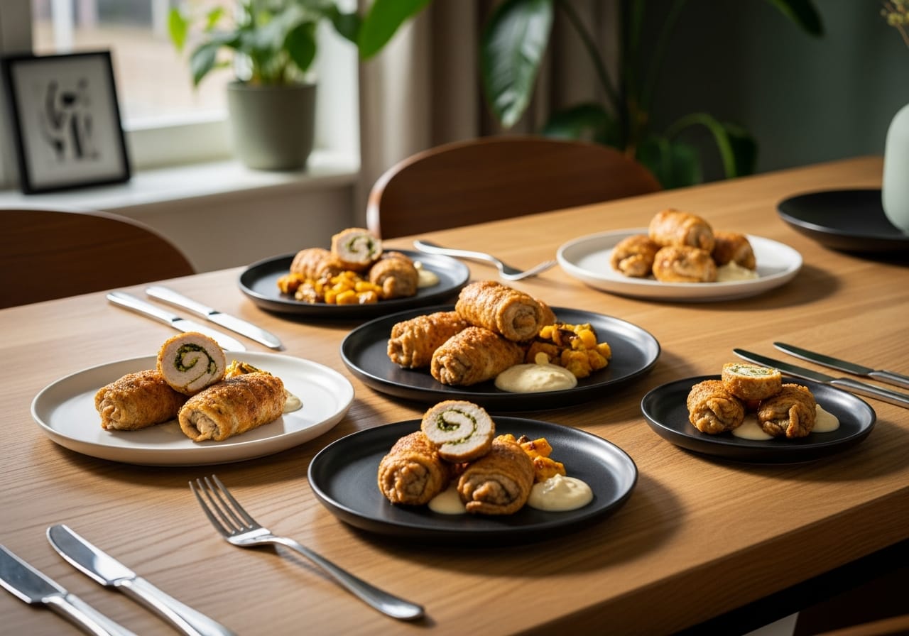 Kalkoenrolletjes — receptfoto