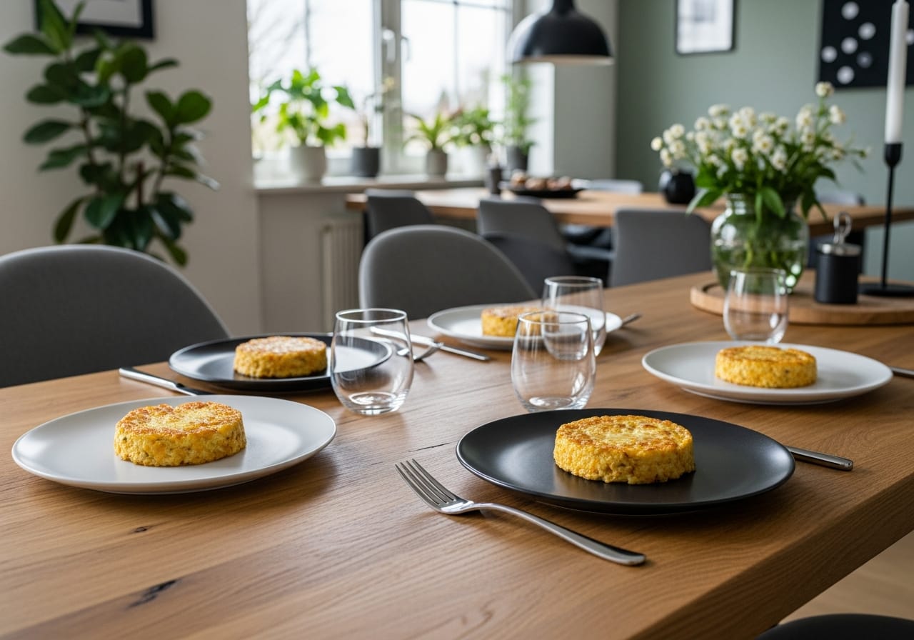 Hüttenkäse met dille — receptfoto