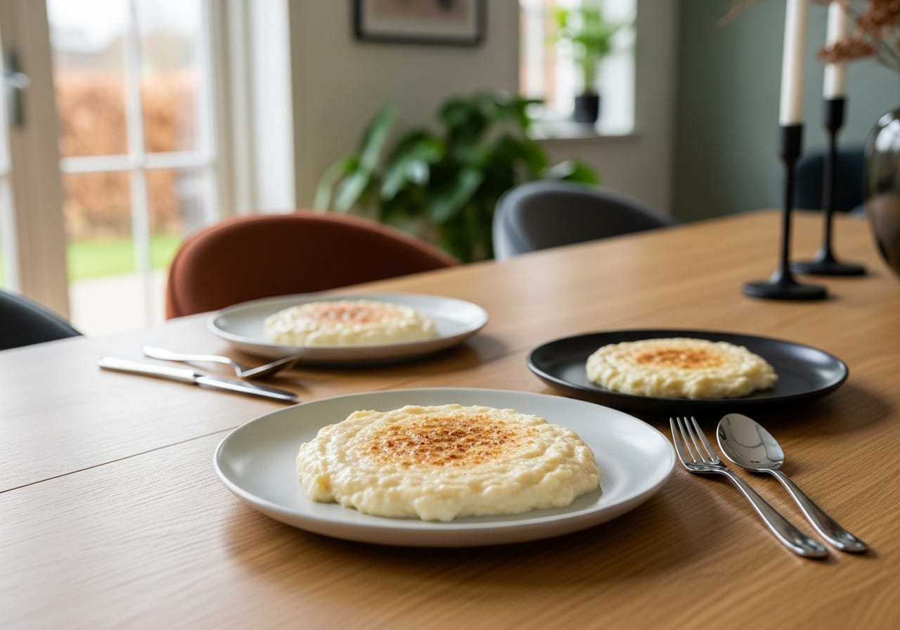Eiwitrijke vla — receptfoto