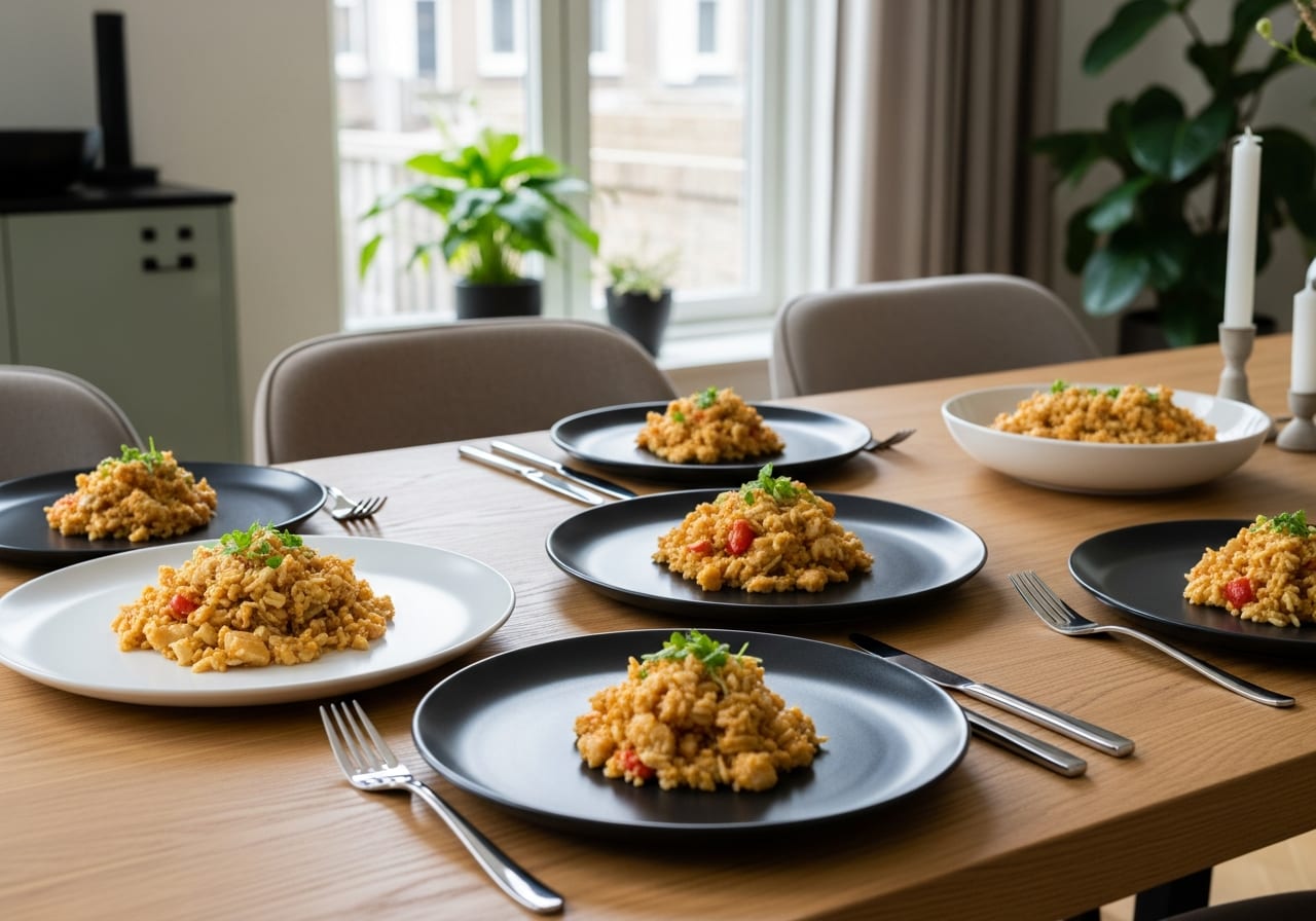 Rijstsalade met venkel en appel — receptfoto