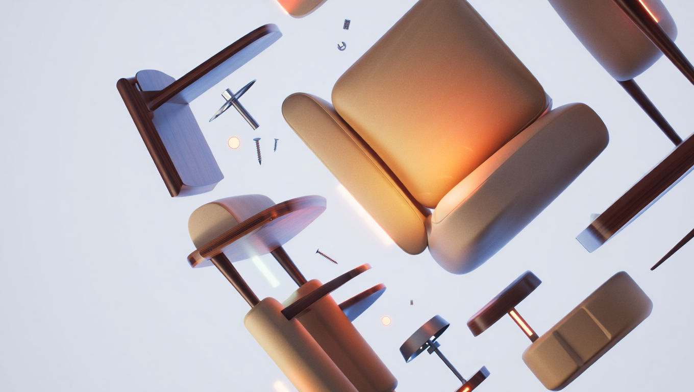 Comment la 3D Immersive sur Webflow Réduit les Retours Produits de 20% (Cas IKEA-Style)