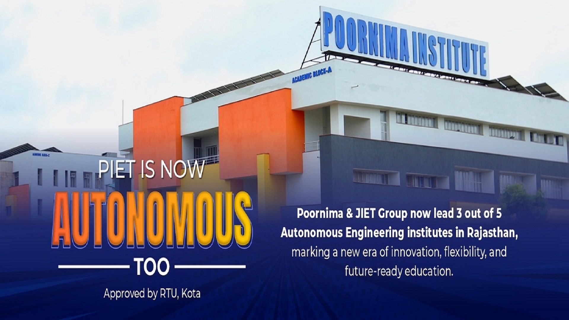 PIET - Poornima Institute of Engineering & Technology | Top Engineering ...