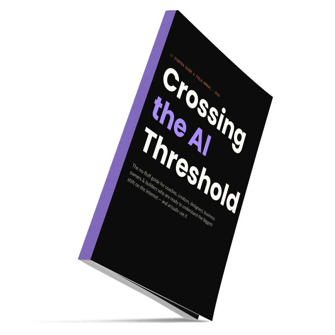 Crossing the AI Threshold — Starter Guide