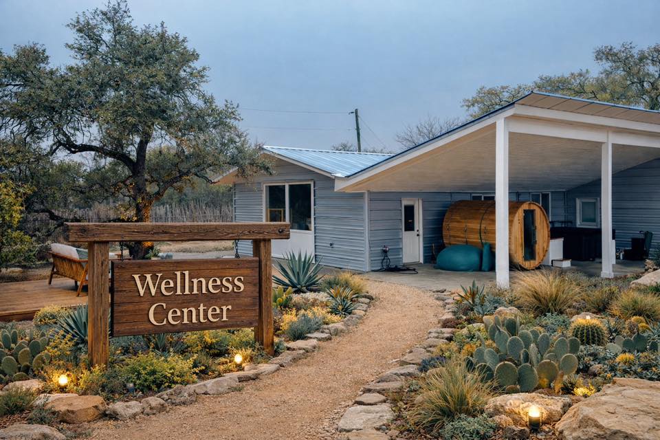 Wellness Center building at AWKN Ranch