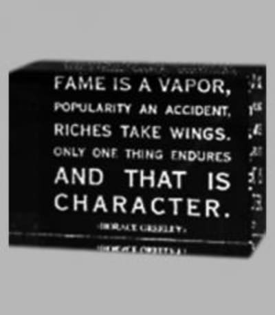 Fame is a Vapor