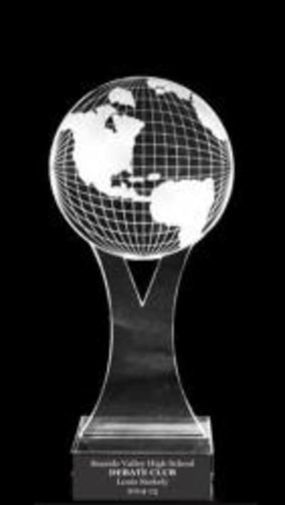 Acrylic Y Globe - 9"