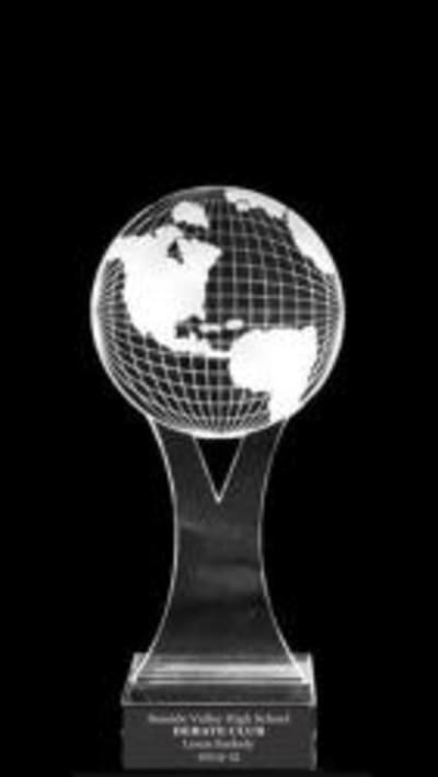 Acrylic Y Globe - 8"