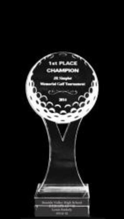 Acrylic Y Golf Ball - 8"